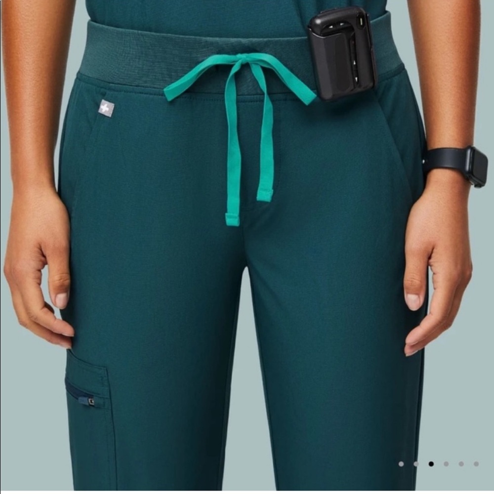 Figs Carribean blue zamora joggers fionlite